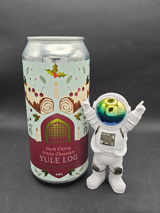 Vault City Yule Log Dark Cherry White Chocolate Sour